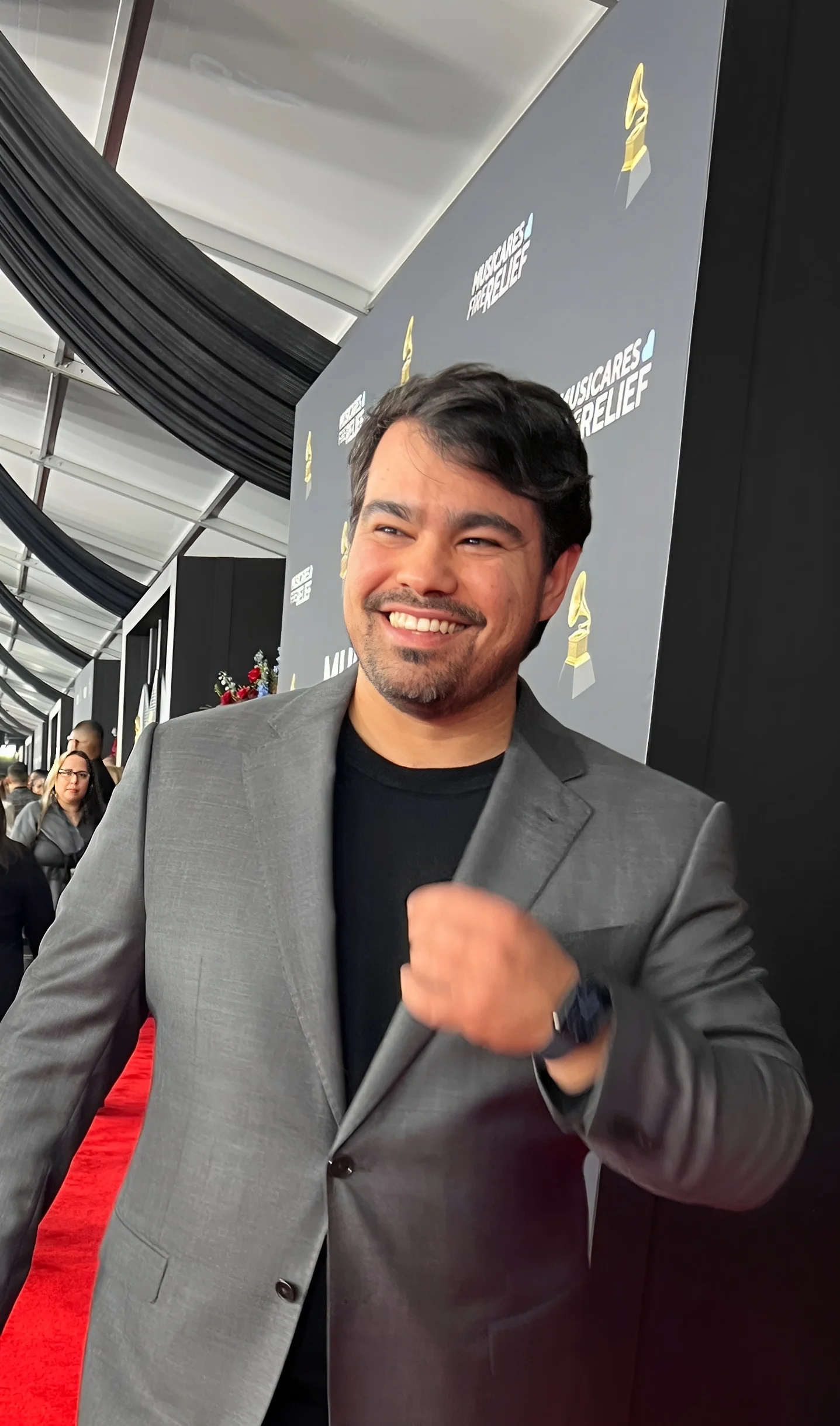 Matheus Braz at the Grammy Awards